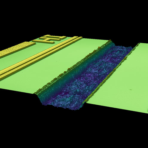 Laser Groove Plugin topography