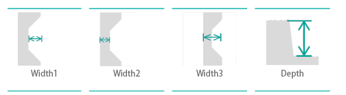 Halfcut plugin parameters