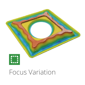 Surface texture measurement Focus Variation